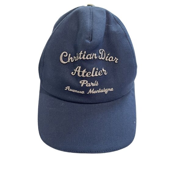 Christian Dior Atelier Hat in Blue - Picture 1 of 3